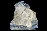 Vibrant Blue Kyanite Crystal In Quartz - Brazil #113473-1